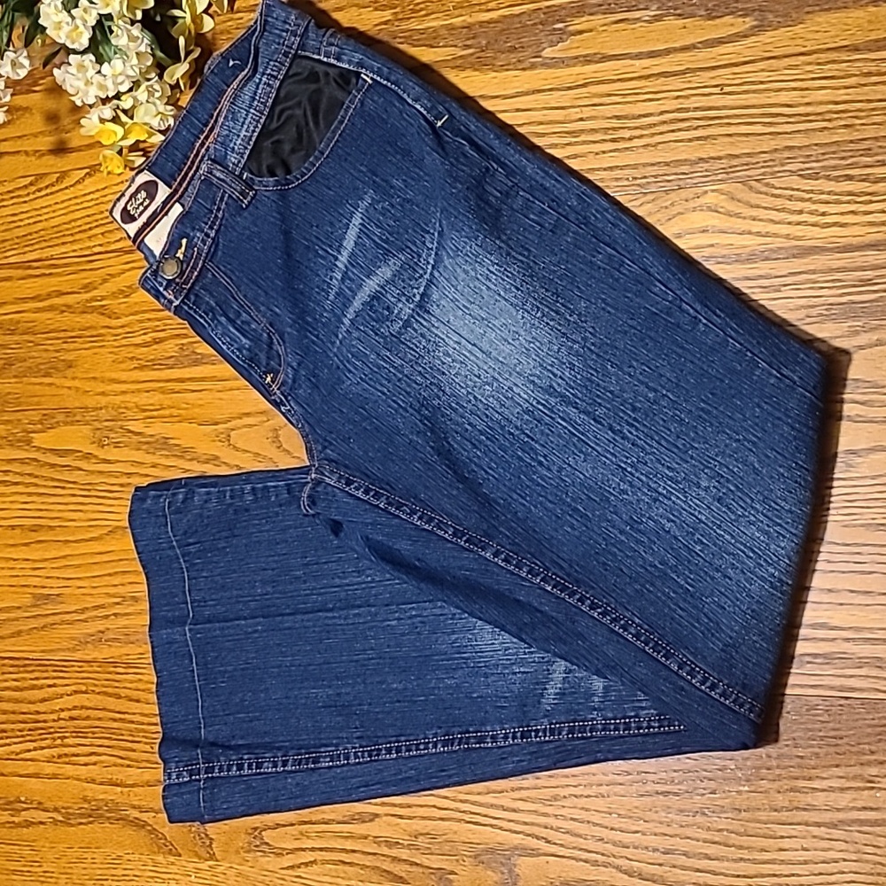 Elite Black Pocket Boot Cut Jeans - Ladies 9/10